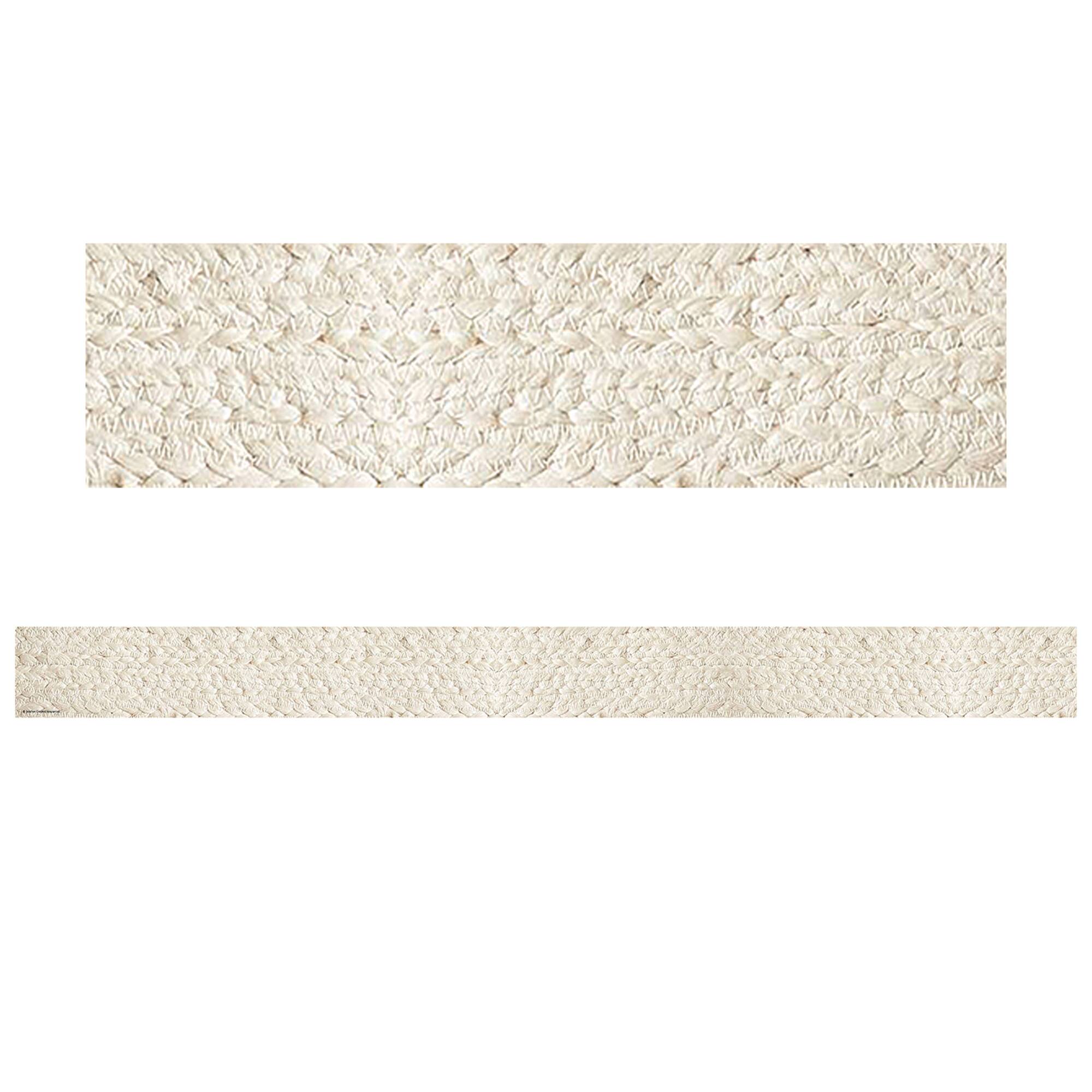 Teacher Created Resources Everyone Is Welcome Woven Straight Border Trim, 210ft.